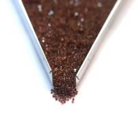13/0 Charlotte Cut Beads Crystal Matt Mocca Lined 5/10/20/50/250/500 Grams embroidery materials, jewelry making, vintage beads