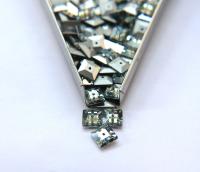 8mm Swarovski 3400 Square Lochrosen (3400) - 8 Colors 6/24/72/144 Pieces PREMIUM Vintage Materials