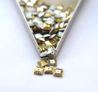 8mm Swarovski 3400 Square Lochrosen (3400) - 8 Colors 6/24/72/144 Pieces PREMIUM Vintage Materials