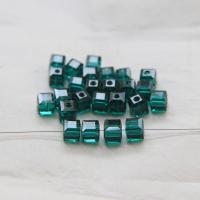 Swarovski 5601 Cube Bead 6mm wedding decorations jewelry supplies vintage craft supply