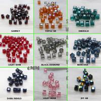 Swarovski 5601 Cube Bead 6mm wedding decorations jewelry supplies vintage craft supply