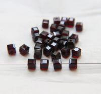 Swarovski 5601 Cube Bead 6mm wedding decorations jewelry supplies vintage craft supply