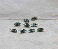 6X3 mm Swarovski fancy Navette fancy Light Azore foiled 36/72/144/288 Pieces Jewery making stones gemstones, fancy opal stones