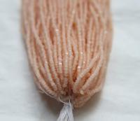 11/0 Hanks Charlotte Cut Beads Light Peach Opal 1/5/25/50/100 Hanks 2.0mm jewellery rare glass beads, jewelry supply findings, Native supply