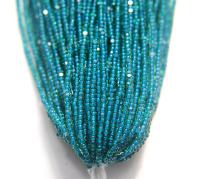 11/0 Hanks Charlotte Cut Beads Light Green Blue Lined 1/5/25/50/100 Hanks 2.0mm jewellery NATIVE rare glass beads, jewelry supply,