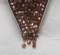 4mm Swarovski Topaz Silver Shade Bicones Beads 36/72/144/432/720 Pieces PREMIUM MATERIALS,embroidery materials, jewelry supplies