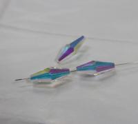 Swarovski 5205 25X10 MM Elongated Bicone (4 Colours) 2/6/12/36 Pieces jewelry making beads PREMIUM MATERIALS