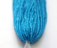 11/0 Hanks Charlotte Cut Beads Caribbean Blue Opal 1/5/25/50/100 Hanks 2.0mm jewellery rare glass beads, jewelry supply, Native supply