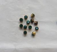 Swarovski 14 SS Vintage Crown Prong Settings in (5 Colours) 36/72/144/432 Pieces jewelry supplies, strass embellishments, vintage rare
