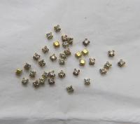 Swarovski 24 PP Vintage Prong Settings in Crystal 36/72/144/432/720 Pieces jewelry supplies, strass embellishments, vintage rare