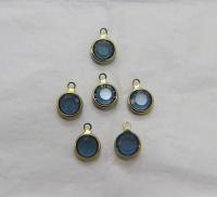 Swarovski channel set 1 loops 40ss 2/6/12/24/36 Pieces BRASS SETTINGS, strass embellishments, vintage rare