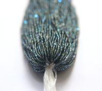 13/0 Hanks Charlotte Cut Beads Patina Transparent Black Diamond Aurore Boreale 1/5/25/50/100 Hanks 1.6mm glass beads, native supply