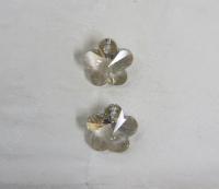 Swarovski Element 6744 18mm Flower Pendant Crystal Pendant Beads Crystal drops vintage findings, jewelry making, wedding decorations