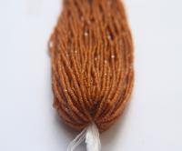 11/0 Hanks Charlotte Cut Beads Light Smoked Topaz Opal 1/5/25/50/100 Hanks 2.0mm jewellery rare glass beads, jewelry supply findings