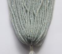 11/0 Hanks Charlotte Cut Beads White Opal Silverlined 1/5/25/50/100 Hanks PREMIUM SEED BEADS, Native Supplies