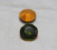 Olivine GF (17mm) Vintage Swarovski 1201 Dentelle fancy Stone Gold Foiled 2/6/24/72 pieces jewlery making stones