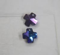 20mm SWAROVSKI 6866 Cross Crystal Pendant Fancy Crystal drop in (7 Colours) 1/2/6 Pieces vintage findings