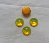 Swarovski 13 mm Rare Vintage Yellow Opal Flat Back Oval Cabochon Cabs 2/6/36/72/144 Pieces
