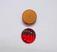Swarovski 18 mm Vintage Rose Foiled Flat Back (7 Colours) Round Cabochon 2/6 Pieces