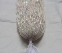 13/0 Hanks Charlotte Cut Beads Patina Transparent Crystal Aurore Boreale 1/5/25/50/100 Hanks 1.6mm glass beads, native supply