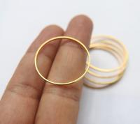 Brass Charms, Beading Supplies vintage supply, wire craft supply, jewelry 25/75/150/500 Pieces