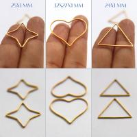 Brass Charms, Beading Supplies vintage supply, wire craft supply, jewelry 25/75/150/500 Pieces
