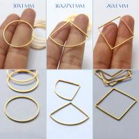 Brass Charms, Beading Supplies vintage supply, wire craft supply, jewelry 25/75/150/500 Pieces