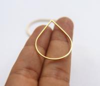 Brass Charms, Beading Supplies vintage supply, wire craft supply, jewelry 25/75/150/500 Pieces