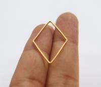 Brass Charms, Beading Supplies vintage supply, wire craft supply, jewelry 25/75/150/500 Pieces