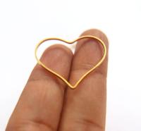 Brass Charms, Beading Supplies vintage supply, wire craft supply, jewelry 25/75/150/500 Pieces