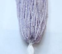 13/0 Hanks Charlotte True Cut Beads Crystal Lilac Lined 1/5/25/50/100 Hanks 1.6mm jewellery rare glass beads, jewelry supply, native supply