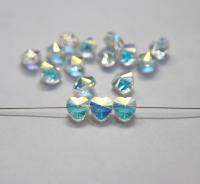 Swarovski® Vintage Crystal Elements 8/10MM 5742 in CRYSTAL Aurore Boreale 6/12/24/72/144 pieces wedding decorations, jewelry supplies
