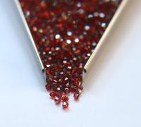 3mm Indian Red Satin Swarovski Bicone 5301 Beads 36/72/144/432/720 Pieces Jewelry findings, embroidery materials, jewelry making