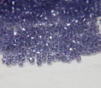 4mm Light Tanzanite Swarovski Bicone beads 36/72/144/432/720 Pieces embroidery materials, craft vintage findings, embellishments, wedding