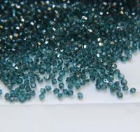 3mm Indicolite Satin Swarovski Bicone 5301 Beads 36/72/144/432/720 Pieces Jewelry findings, embroidery materials, jewelry making