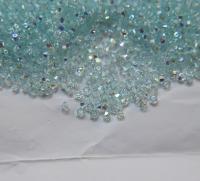 3mm Light Azore Aurore Boreale Swarovski Bicone beads rainbow 36/72/144/432/720 Pieces rainbow beads, jewelry making, couture embellishments