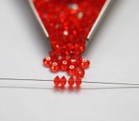 5x3mm Crystal Swarovski 5305 Flat Bicone Beads Hyacinth (236) 36/72/144/432/720 Pieces vintage premium beads, wedding embellishments