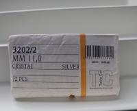 Swarovski  9/11mm Table cut Sew-On Bead 3202/2, embroidery, jewelry parts 6/12/72 pieces jewelry making, couture embellishments, embroidery