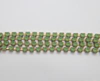 16SS Rhinestone Chain Swarovski Vintage MATT 4mm Jewelry making embroidery materials ORNAMENTS vintage findings lace