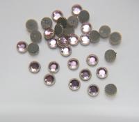34SS Vintage Swarovski Hotfix Silver/Gold Ringed Rose 2039 Swarovski Roses (7.2 mm) Made in Austria 36/72/288/720  Pieces