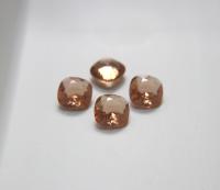 Vintage Swarovski 12 mm Rounded Square 4470 UNFOILED Premier Crystal Rhinestones for rings earrings gemstones