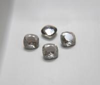 Vintage Swarovski 12 mm Rounded Square 4470 UNFOILED Premier Crystal Rhinestones for rings earrings gemstones