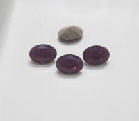 Vintage Swarovski 14x10 mm Crystal Cyclamen Opal Oval Shape 4128/4100 Premier Crystal Rhinestones gemstones, jewlery