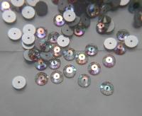 9mm Preciosa Crystal Flat Back Sew-On Stone - Loch Rose 12 Facet Sew-on STONES 6/24/72/144 Pieces, embroidery materials, wedding decoration