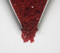 11/0 Charlotte Cut Beads Matt Red Antique Gold Lined 10/20/50/250/500 Grams embroidery materials, jewelry making, native beads