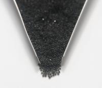 11/0 Charlotte Cut Beads Crystal Matt Graphite Lined 10/20/50/250/500 Grams embroidery materials jewelry making, vintage beads, rare finding
