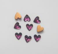 Swarovski 10 mm Article # 2893/4 Vintage Flat Back Heart Cabochon Cabs (4 colors) 2/6/12/36 pieces home decorations / jewelry making