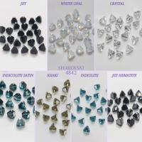 6mm Swarovski 4842 Pyramid Stone Vintage Austrian lead crystal rhinestones (7 colors) 6/12/36/72 Pieces