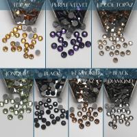 16SS Vintage Preciosa Hotfix Roses 4mm (14 Colors) Made in Czech Republic 72/288/720/1440 Pieces