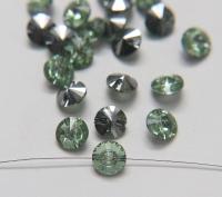 10mm Vintage Swarovski 3015 Sew On Rivoli Button Genuine Swarovski Crystal 2/6/12 pieces